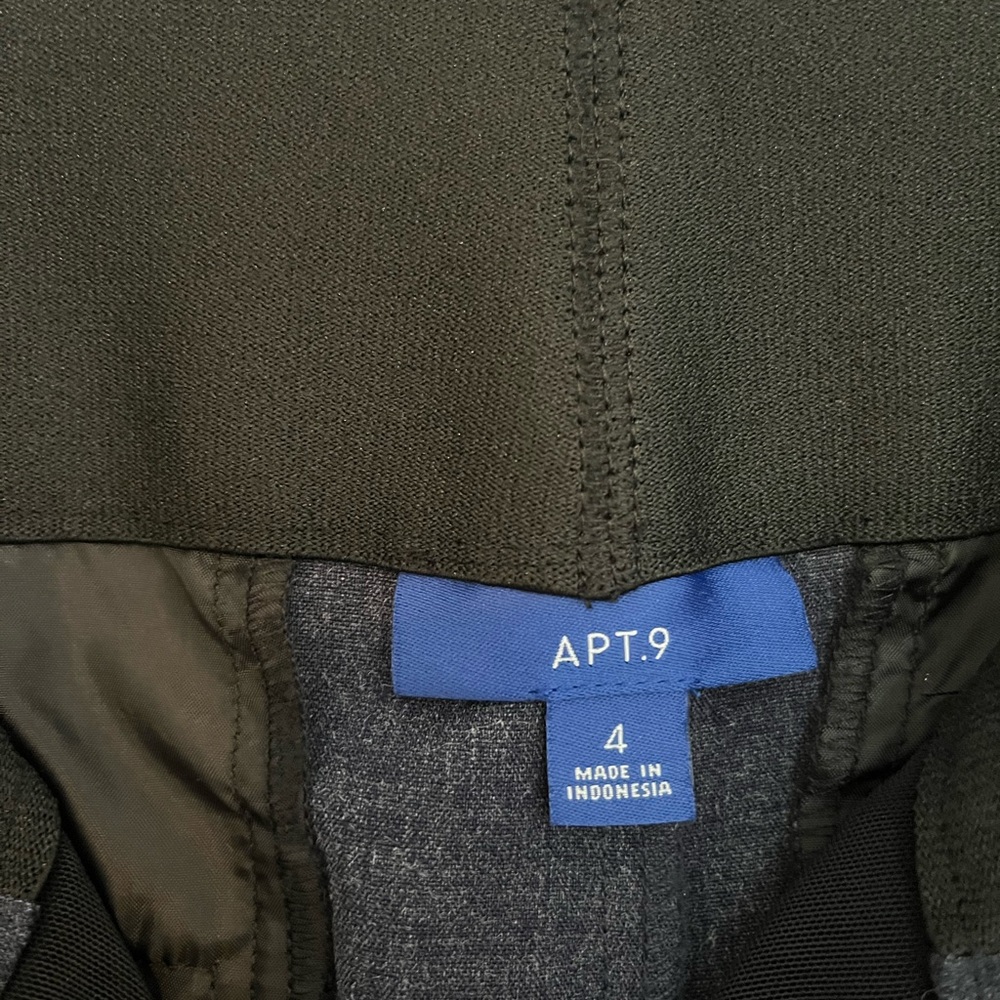 Apt. 9 Faux-Denim Trousers